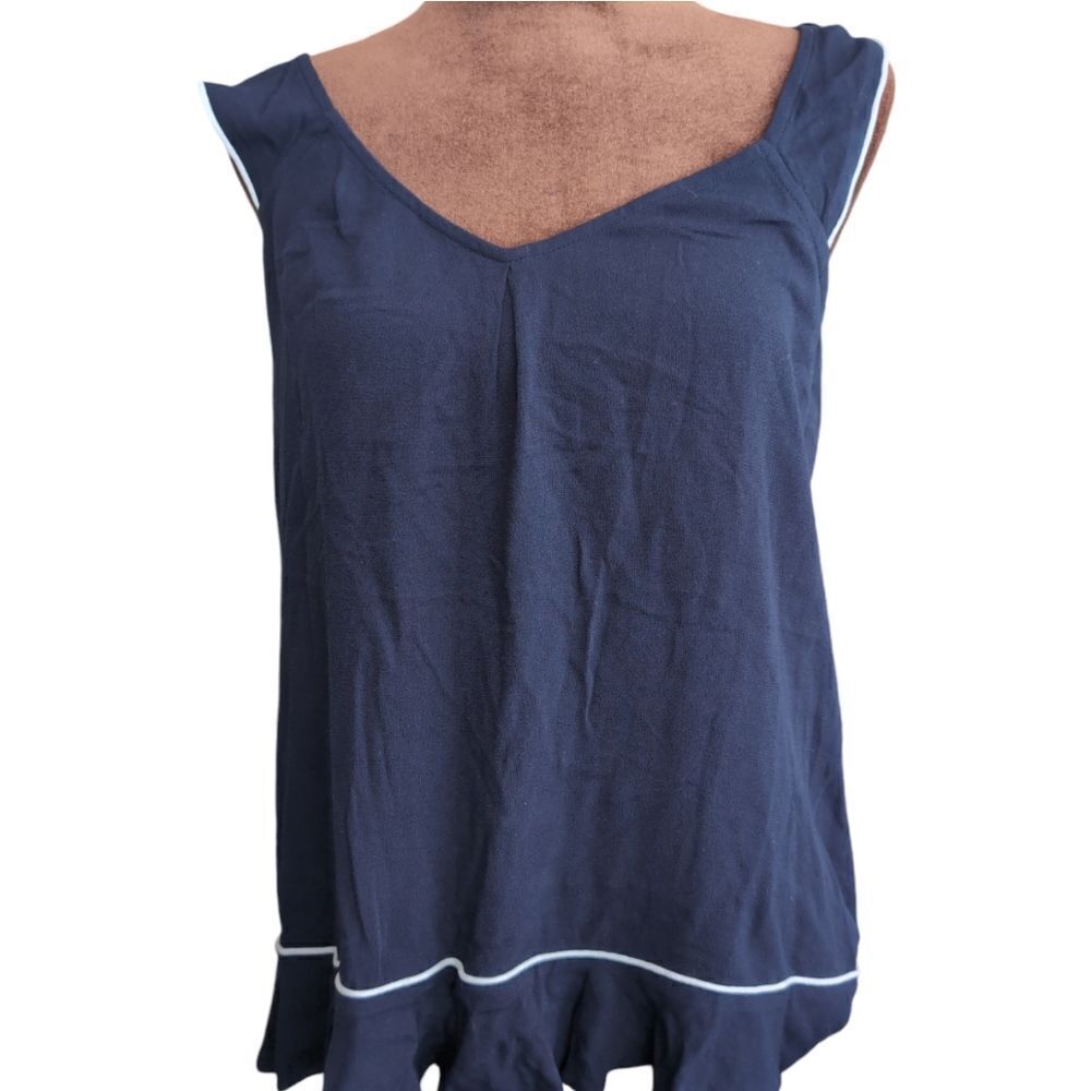 Joe fresh navy blouse size s